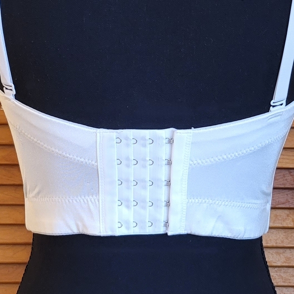 EUC Beaded Bustier Corset Crop Top Size Small - Picture 4 of 5